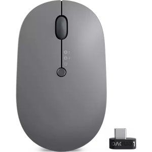Lenovo Go Wireless Multi-Device Mouse (Storm Grey)