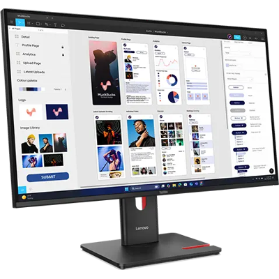 Lenovo ThinkVision 31.5 inch IPS 4K 60Hz USB-C Monitor - T32UD-40 Lenovo ThinkVision 31.5 inch IPS 4K 60Hz USB-C Monitor - T32UD-40