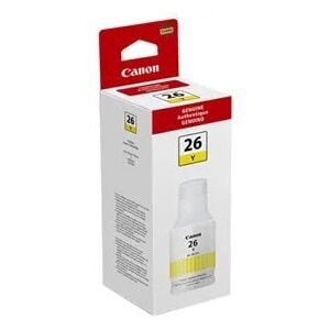 Canon GI-26 Ink for MAXIFY 6020 and 7020 Printers - Yellow