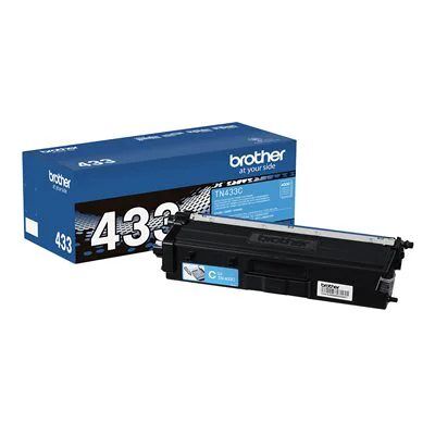 Brother TN433C High Yield Toner Cartridge - Cyan Brother TN433C High Yield Toner Cartridge - Cyan