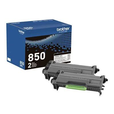 Brother TN8502PK High-Yield Toner, Yields Approx. 8,000 Pages/Cartridge, Twin-Pack - Black Brother TN8502PK High-Yield Toner, Yields Approx. 8,000 Pages/Cartridge, Twin-Pack - Black