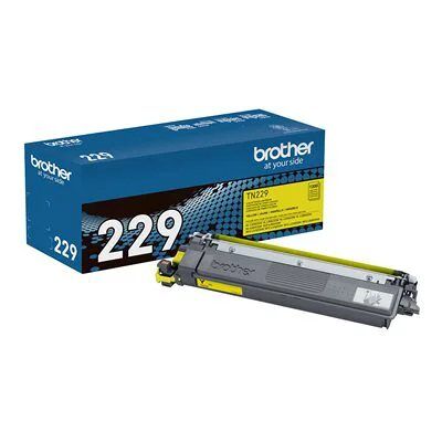 Brother TN229Y Color Laser Standard Yield Toner Cartridge - Yellow Brother TN229Y Color Laser Standard Yield Toner Cartridge - Yellow