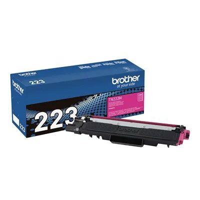 Brother TN223M Genuine Standard Yield Magenta Toner Cartridge Brother TN223M Genuine Standard Yield Magenta Toner Cartridge