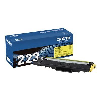 Brother TN223Y Genuine Standard Yield Yellow Toner Cartridge Brother TN223Y Genuine Standard Yield Yellow Toner Cartridge