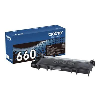 Brother TN660 High-Yield Black Toner Cartridge Brother TN660 High-Yield Black Toner Cartridge