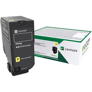 Lexmark CS/CX730 Return Program 10.5K High Yield Toner Cartridge - Yellow