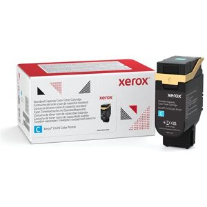Genuine Xerox Cyan Standard Capacity Toner Cartridge for Xerox C410/C415 Printers (Use & Return)