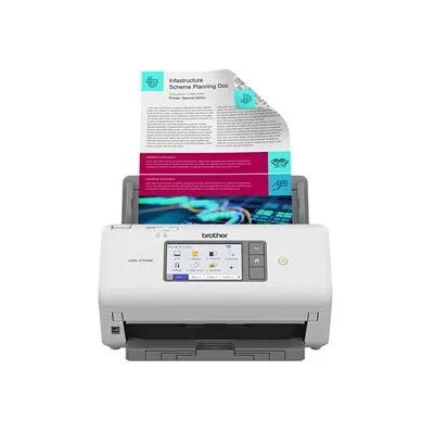 Brother ADS-4700W Professional Desktop Scanner with Color Touchscreen Display Brother ADS-4700W Professional Desktop Scanner with Color Touchscreen Display