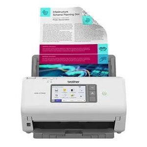 Brother ADS-4700W Professional Desktop Scanner with Color Touchscreen Display