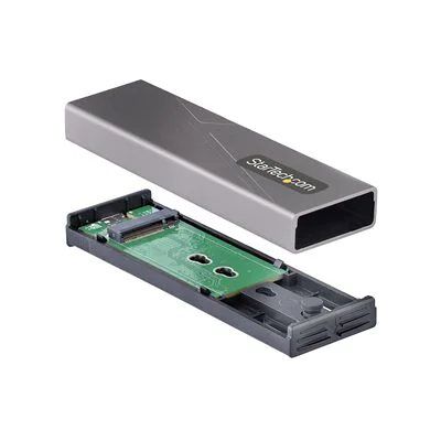 StarTech.com Tool-less USB-C 10Gbps to M.2 SATA or M.2 NVMe SSD Enclosure StarTech.com Tool-less USB-C 10Gbps to M.2 SATA or M.2 NVMe SSD Enclosure