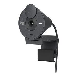 Logitech Brio 300 Full HD Webcam with Privacy Shutter - Graphite Logitech Brio 300 Full HD Webcam with Privacy Shutter - Graphite