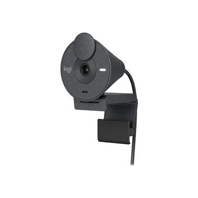 Logitech Brio 300 Full HD Webcam with Privacy Shutter - Graphite Logitech Brio 300 Full HD Webcam with Privacy Shutter - Graphite