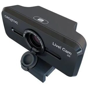 Creative Labs Live! Cam Sync V3 2K QHD Webcam with 4x Digital Zoom - Black