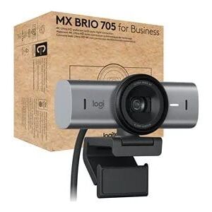 Logitech Brio 705 4K Webcam for Business - Graphite