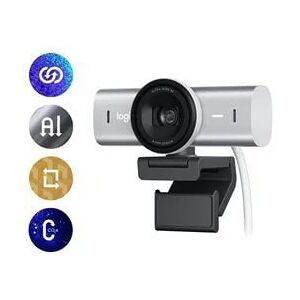 Logitech MX Brio Ultra HD 4K Webcam - Pale Grey