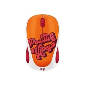 Logitech Design Collection Limited Edition Wireless Mouse - Positive Vibes