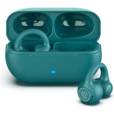 JLab Flex Open-Clip True Wireless Earbuds - Teal JLab Flex Open-Clip True Wireless Earbuds - Teal