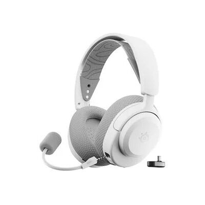 SteelSeries Arctis Nova 3P Wireless Over-The-Ear Gaming Headset - White SteelSeries Arctis Nova 3P Wireless Over-The-Ear Gaming Headset - White