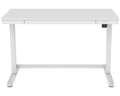 Office Depot Realspace 48inW Electric Height-Adjustable Standing Desk, White