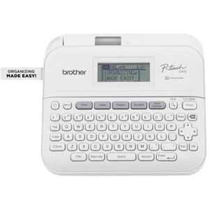 Brother PT-D410 P-Touch Desktop Label Maker - White