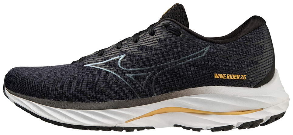 MIZUNO MENS RUNNING SHOES - MEN'S WAVE RIDER 26 2E RUNNING SHOE - 411375