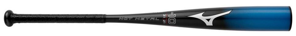 MIZUNO YOUTH - BOYS BASEBALL BATS - HOT METAL - BIG BARREL YOUTH USSSA BASEBALL BAT (-10) - 340617