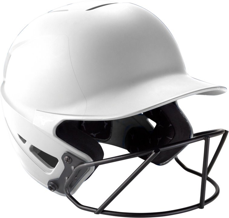 MIZUNO WOMENS SOFTBALL PROTECTIVE - F6 FASTPITCH SOFTBALL BATTING HELMET - SOLID COLOR - 380395