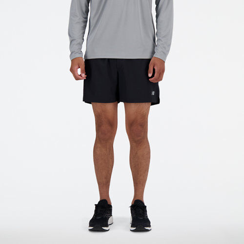 New Balance Men's AC Lined Short 5" - Black (Size XL)  - Black - Size: Extra Large