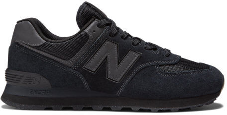 New Balance Men's 574 Core - Black (Size 11.5)  - Black - Size: 11.5 D