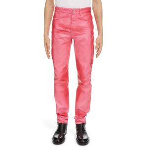 Givenchy Slim Fit Denim Trousers in Pink at Nordstrom, Size 32