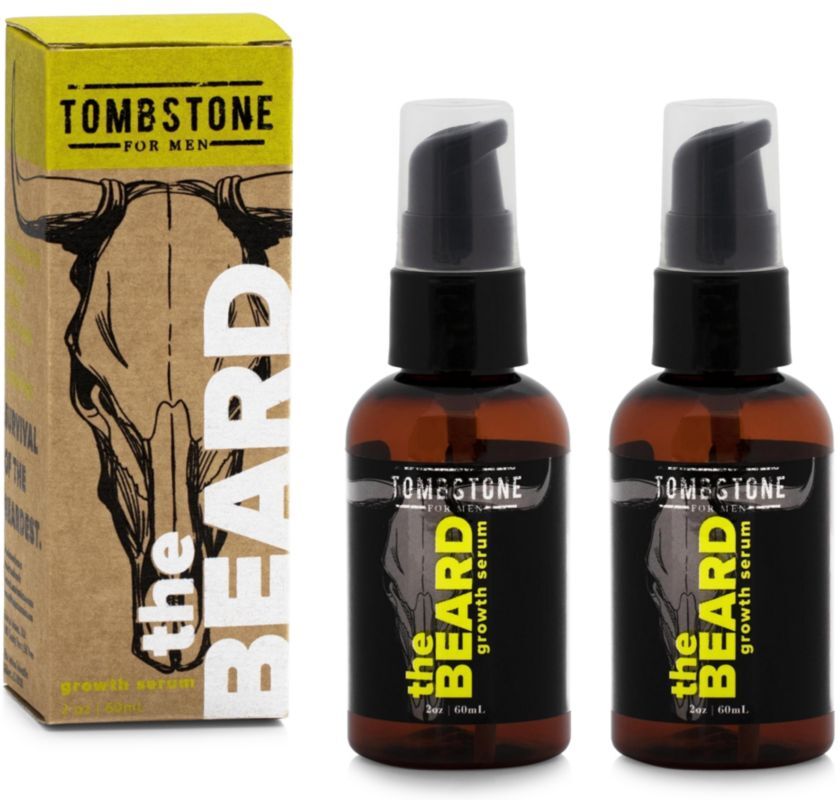 Tombstone for Men Men's 2-Piece The Beard Growth Serum Set  - female