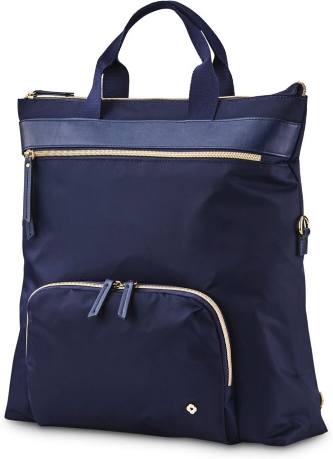 Samsonite Mobile Solution Convertible 15.5-Inch Laptop Backpack - Navy Blue  - female