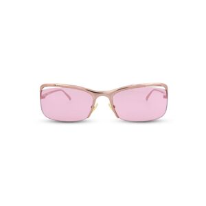 Bottega Veneta Women's 55MM Rectangle Sport Sunglasses - Pink  - female - Size: one-size