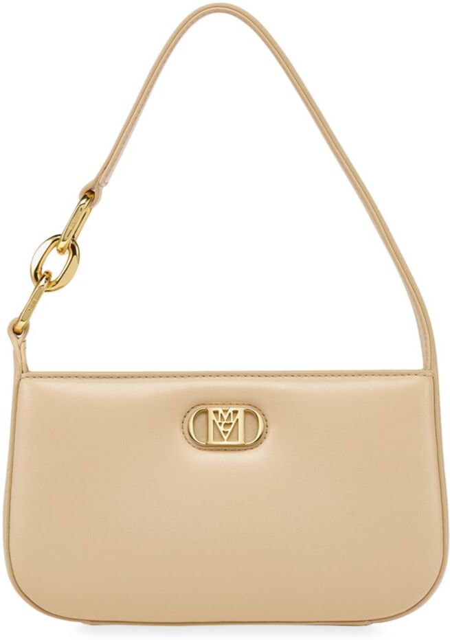 MCM Women's Mini Mode Travia Leather Shoulder Bag - Semolina  - female - Size: one-size