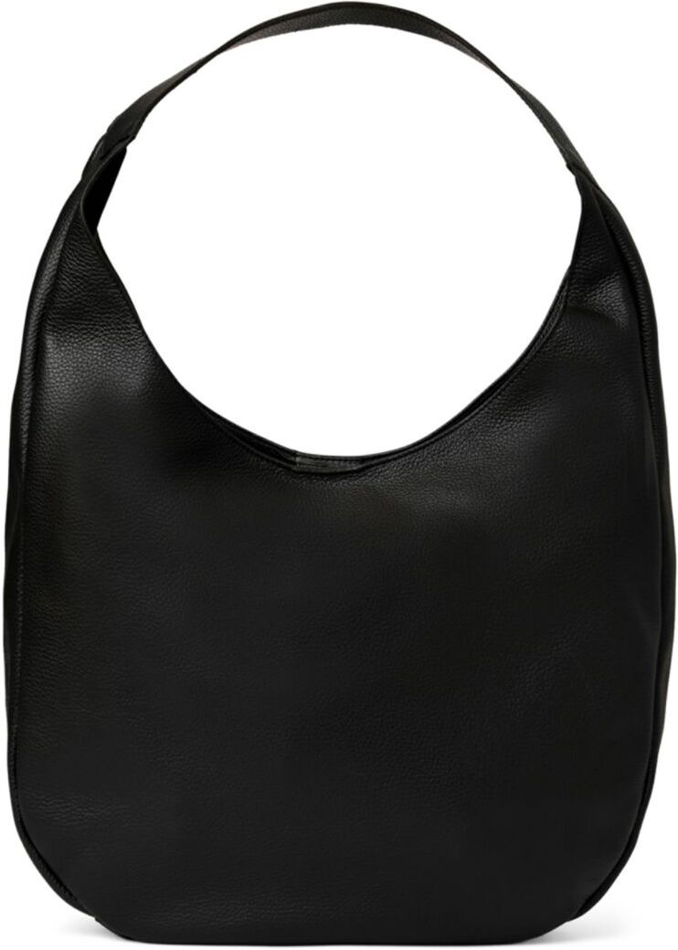 Bruno Magli Women's Celeste Pebbled Leather Hobo Bag - Black  - female - Size: one-size