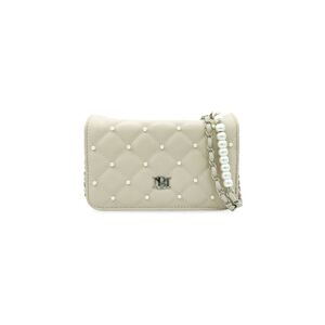 Badgley Mischka Women's Faux-Leather Quilted Crossbody Bag - Off White  - female - Size: one-size