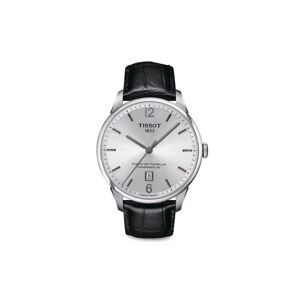 Tissot Men's Chemin des Tourelles Powermatic 80 42MM Stainless Steel & Leather Automatic Strap Watch  - male - Size: one-size