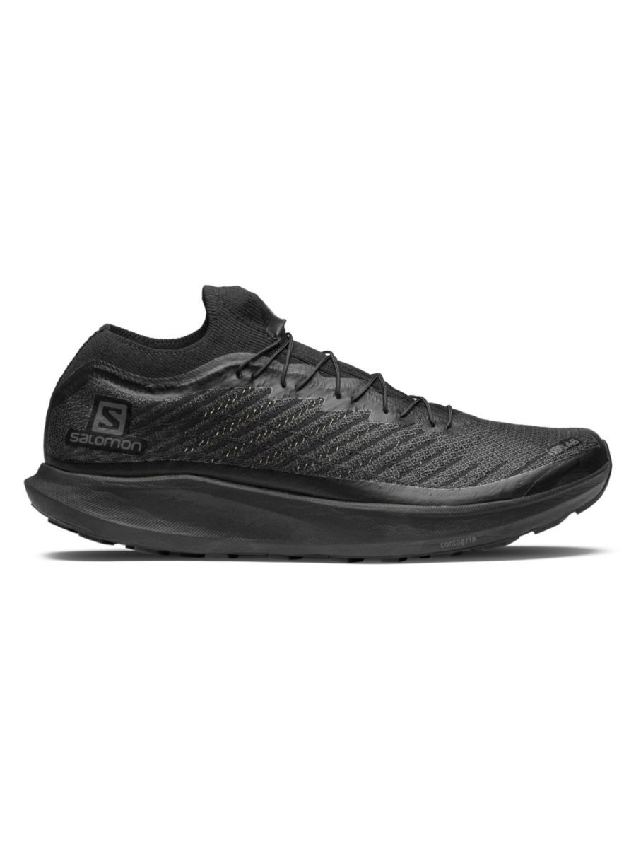 Salomon Men's SLab Pulsar Trail Running Sneakers - Black - Size 9  - male - Size: 9