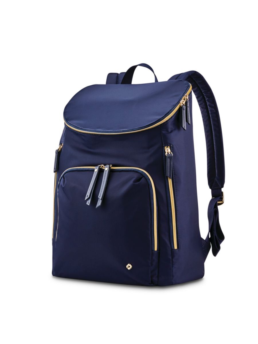Samsonite Mobile Solution Deluxe Backpack - Navy Blue  - female
