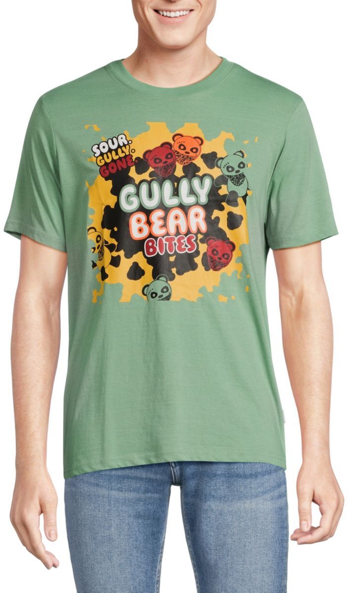 Cornerstore Bodega Men's Gully Bear Graphic Tee - Sage - Size XXL  - male - Size: XXL