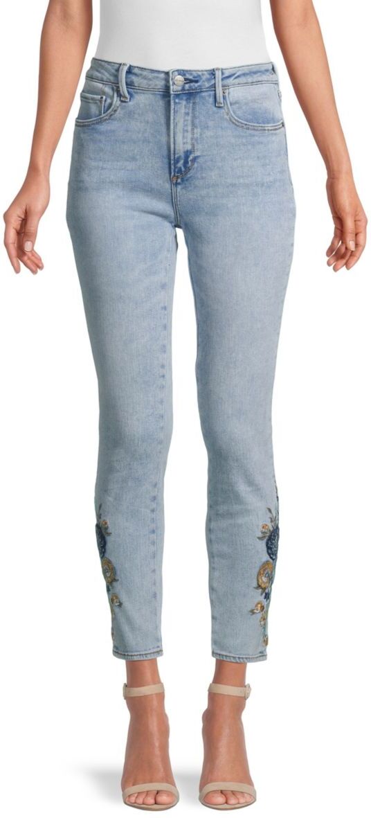 Driftwood Women's Jackie High Rise Skinny Jeans - Light Wash - Size 24 (0)  - female - Size: 24 (0)