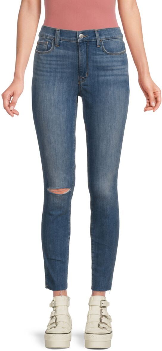 Hudson Women's Blair High Rise Skinny Jeans - Stallion - Size 26 (2-4)  - female - Size: 26 (2-4)