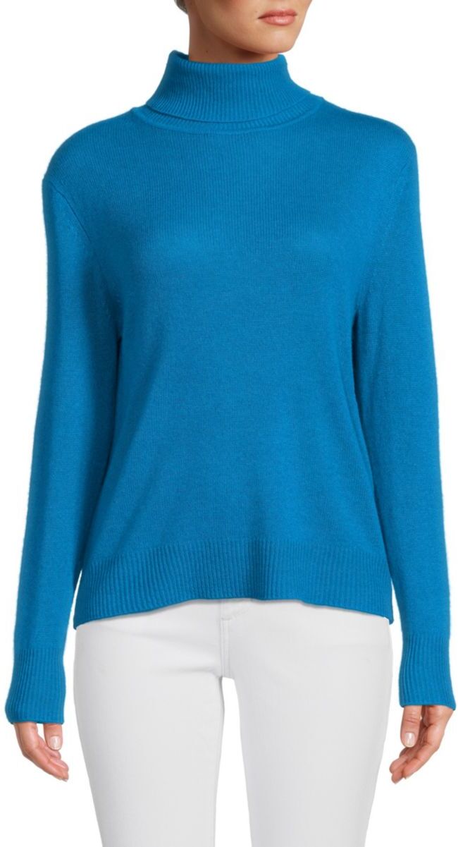 360 Cashmere 360 Sweater Women's Catelynn Cashmere Sweater - Kingfisher - Size XS  - female - Size: XS