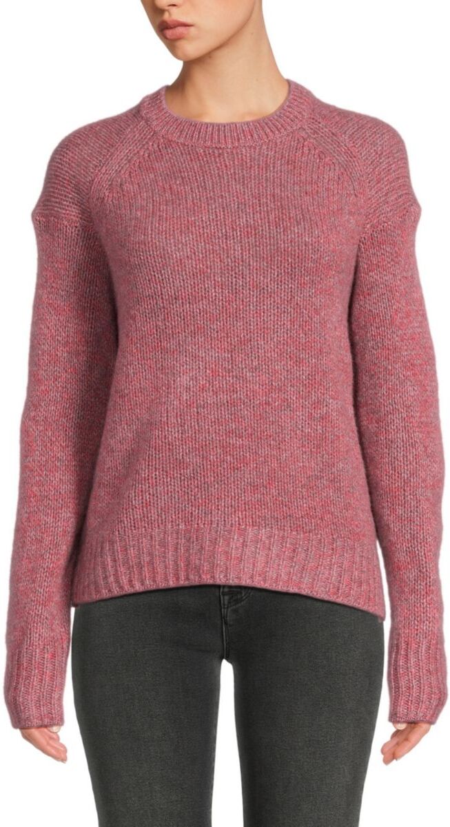 360 Cashmere 360 Sweater Women's Kyra Cashmere Wool Blend Sweater - Fuchsia - Size XS  - female - Size: XS