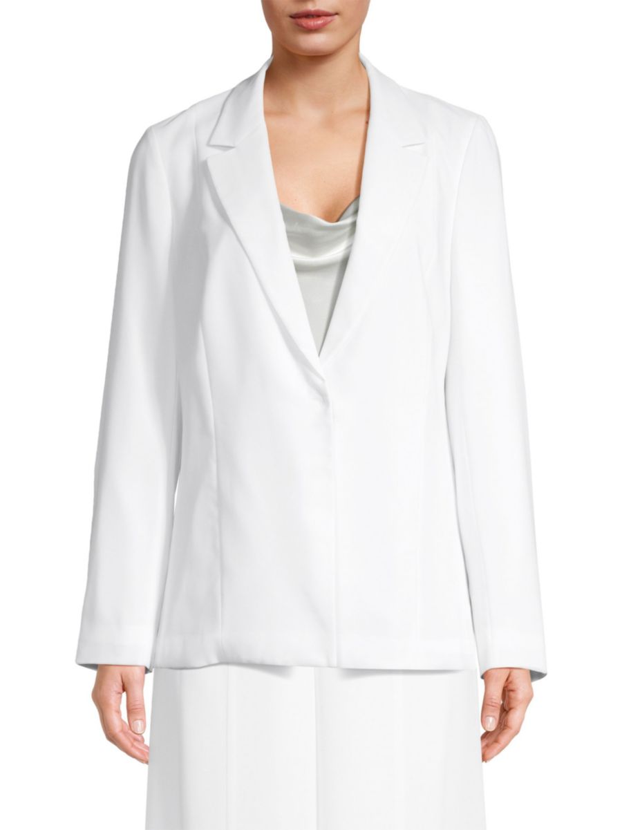 Kobi Halperin Women's Hunter Solid Single Breasted Blazer - White - Size XS  - female - Size: XS