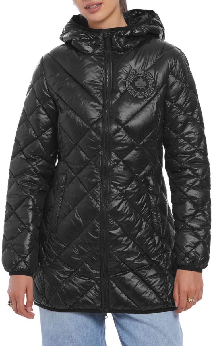 TOBOGGAN CANADA Women's Diana Hooded Puffer Jacket - Black - Size XS  - female - Size: XS