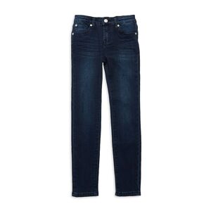 7 For All Mankind Girl's Skinny Jeans - Twilight Blue - Size 7  Twilight Blue  female  size:7