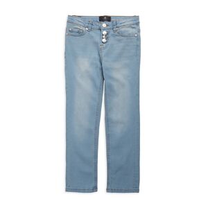 7 For All Mankind Girl's Peggi Laurelcany Jeans - Light Blue - Size 14  Light Blue  female  size:14