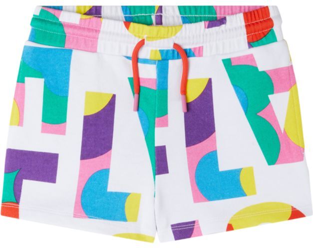 Stella McCartney Kids Little Girl's & Girl's Pop Art Shorts - White Multi - Size 14  - female - Size: 14