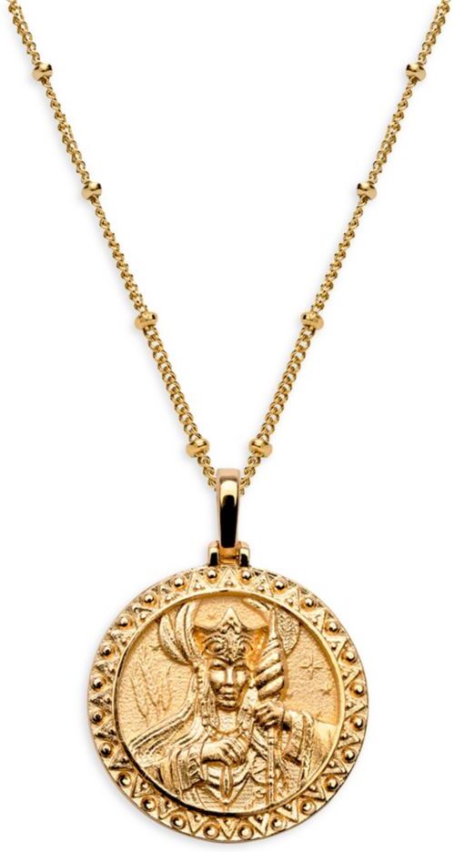 AWE INSPIRED Women's 14K Gold Vermeil Frigg Pendant Necklace  - female - Size: one-size